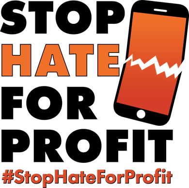 Stop Hate for Profit #StopHateForProfit Cracked Cell Phone Kids T-Shirt