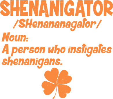 Shenanigator Definition Person Instigates Shenanigans  Women's Tank Top