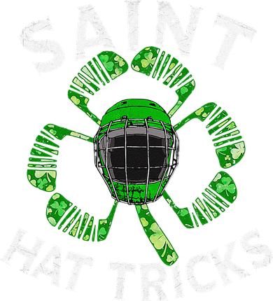 Saint Hattrick St Patrick's Day Hockey Hat Tricks Tumbler