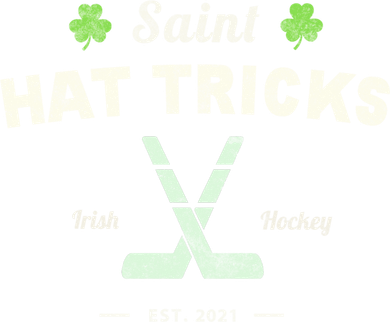 Saint Hat Tricks Funny St Patrick's Day Irish Hockey Club Gift Backpack