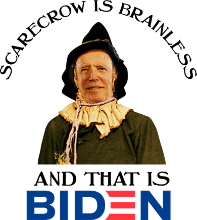 Scarecrow Is Brainless And That Is Biden Bucket Hat