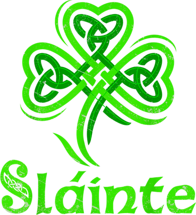 Slainte Irish Cheers Good Health St Patricks Day Slainte Apron