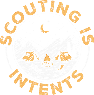 Scouting Is Intents Scout Funny Camping Kids Sweatshirt
