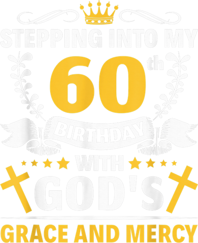 Stepping into my 60th birthday with gods grace and mercy Doddie Hoodie