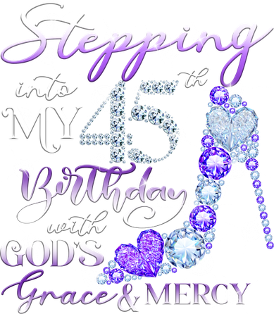 Stepping into my 45th birthday with God's grace & Mercy Polo