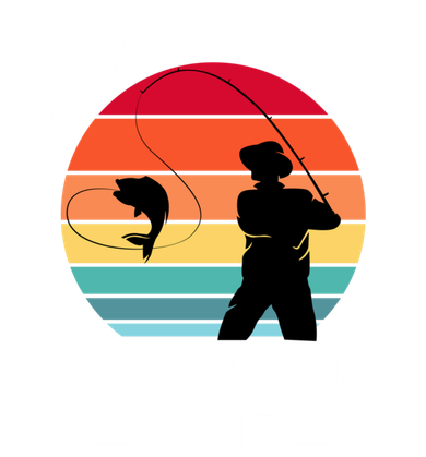 Sorry I Missed Your Call I Was On The Other Line Fishing Santa Hat