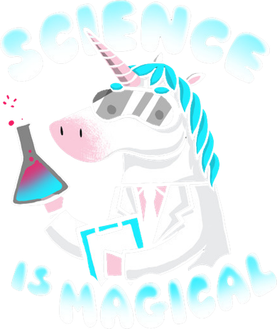 Science Is Magical Lab Unicorn Funny Backpack