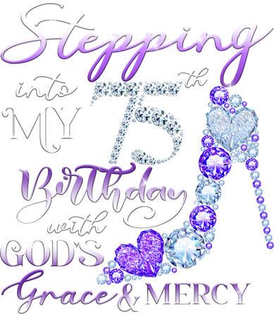 Stepping into my 75th birthday with God's grace & Mercy Polo