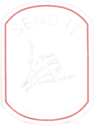 Send It No Victory Without Sacrifice (on back) Button