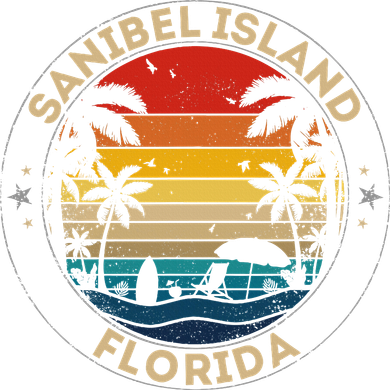 Sanibel Island Souvenir Florida Reminder Long Sleeve Shirt