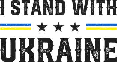 Support I Stand With Ukraine American Ukrainian Flag Funny Gift Toddler T-Shirt