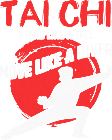 Stand Like a Tree Move Like a River Tai Chi Sweatshirt