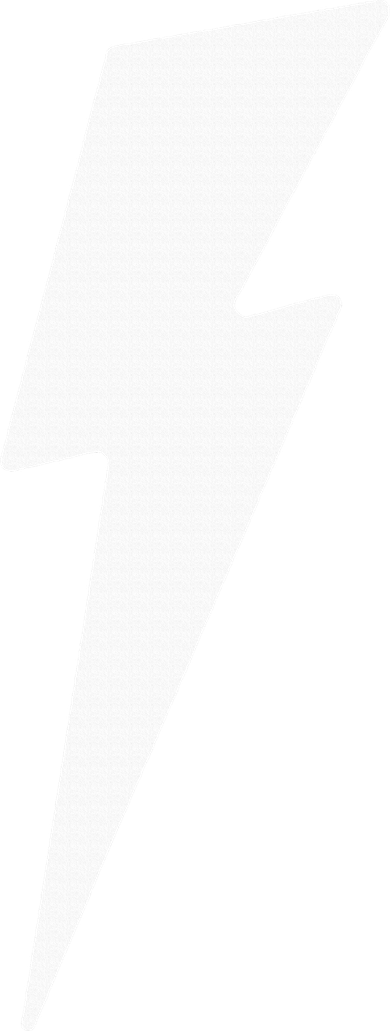 Simple Lightning Bolt In White Thunder Bolt Tote Bag