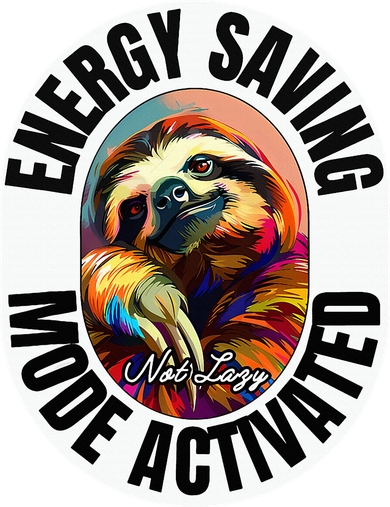 Sloth Lover Energy Saving Mode Activated Sloth Toddler Hoodie