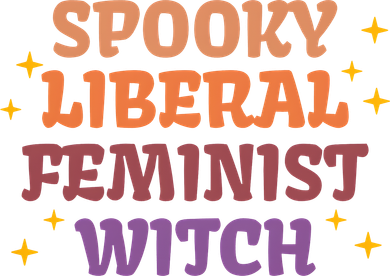 Spooky Liberal Feminist Witch Halloween Kids Hoodie