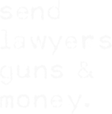 Send Lawyers Guns And Money Funny Meme Outlaw Friends Legal Tank Top
