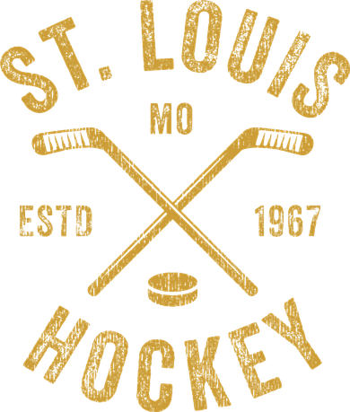 St. Louis Ice Hockey Hoodie Crossed Sticks Baby Bodysuit