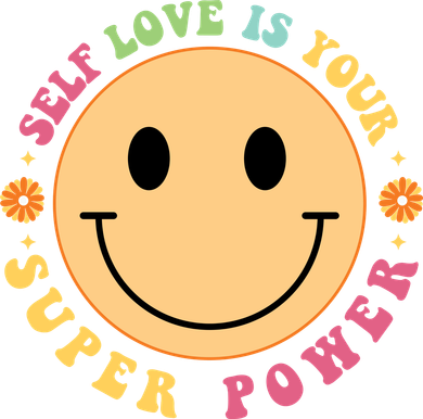 Self Love Is Your Super Power Smile Face Toddler T-Shirt