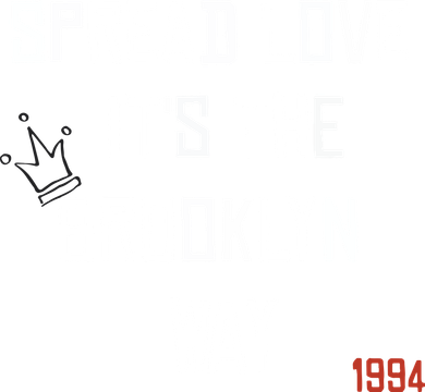 Spread Love Its The Brooklyn Way Funny Toddler Hoodie