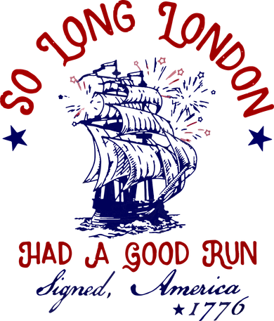 So Long London 4th Of July Baby Bodysuit