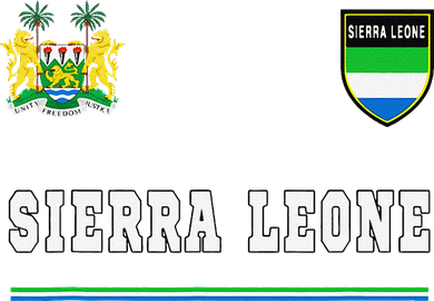 Sierra Leone Sportssoccer Jersey Flag Football Women's T-Shirt