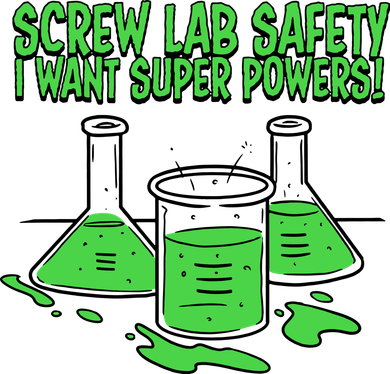 Screw Lab Safety I Want Superpowers Doggie Tank