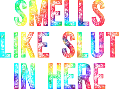 Smells Like Slut In Here Tie Dye Offensive Funny Adult Humor Kids Hoodie