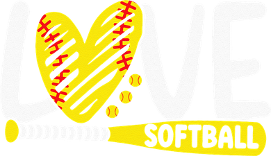 Softball Love Softball Hat