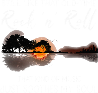 Still Like That Old Time Rock N Roll Music Guitar Hoodie