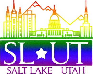 Salt Lake Utah SlUt Lgbtq Funny Women's Long Sleeve Shirt