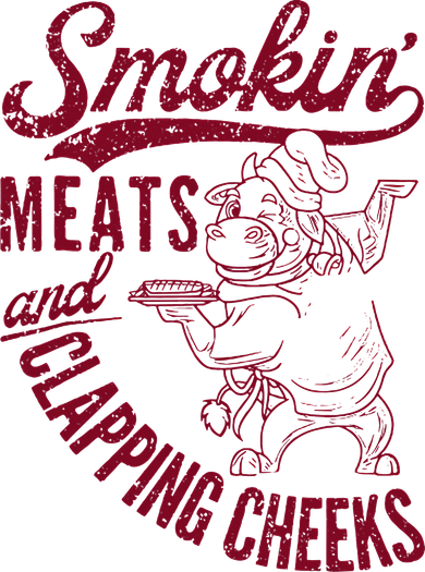 Smoking Meats And Clapping Cheeks Baby Bodysuit