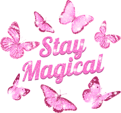 Stay Magical Butterfly Cute Gift Kids Sweatshirt