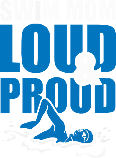 Swim Mom Loud And Proud Sports Athlete Athletic Backpack