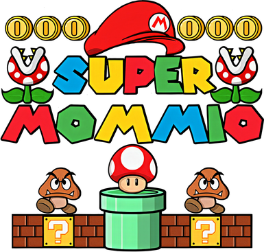 Super Mommio Mother's Day Gift Super Mama Super Mom Gamer Game Lover Women's Tank Top