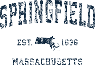 Springfield Massachusetts Ma Vintage Sports Print Tote Bag
