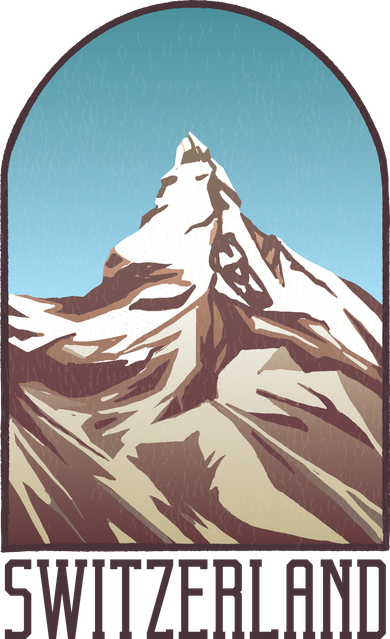 Switzerland Mountain Toddler Hoodie