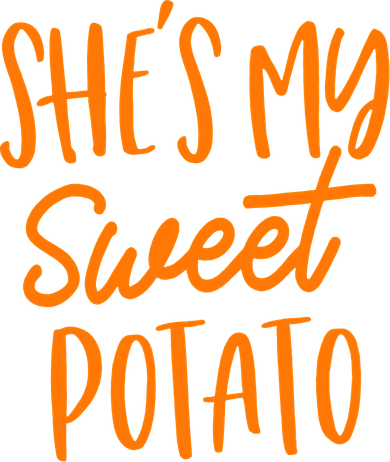She's My Sweet Potato I Yam Set Couples Thanksgiving Funny Doddie Hoodie
