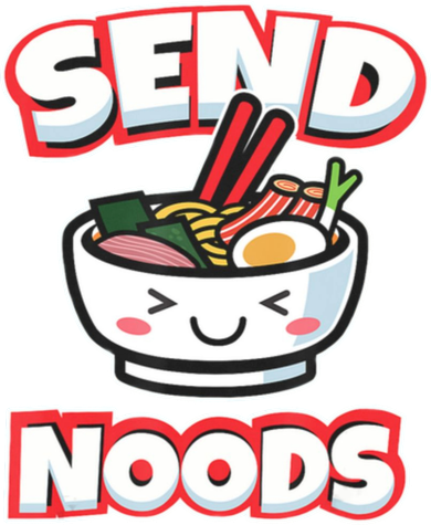 Send Noods Funny Japan Ramen Gift Kids T-Shirt