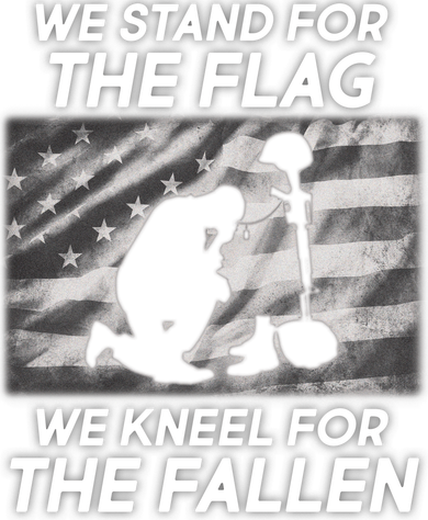 We Stand For The Flag We Kneel For The Fallen Sweatshirt