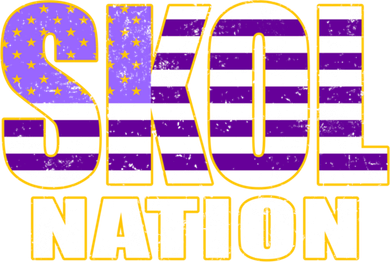 Skol Nation Meaningful Gift Meaningful Gift Purple White Gold Toddler T-Shirt