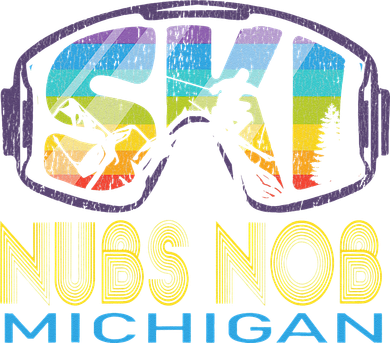 Ski Nubs Nob Michigan Skiing Vacation Beanie