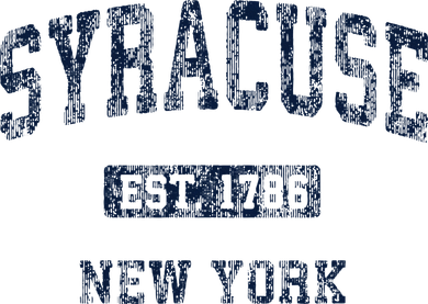 Syracuse New York Ny Vintage Athletic Sports Toddler T-Shirt