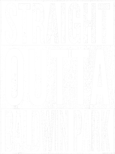 Straight Outta Baldwin Park Great Travel & Gift Idea Toddler T-Shirt