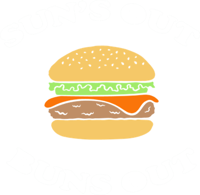 Suns Out Buns Out Bbq Hamburger Gift Coaster