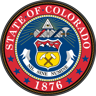 State Of Colorado Seal 1876 Women's Tank Top