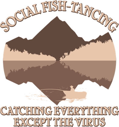 Social Fish-Tancing Funny Social Distancing Tote Bag