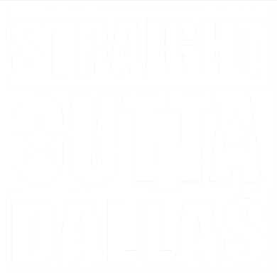 Straight Outta Dallas Texas City Coaster