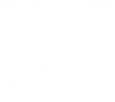 Striaght Outta Detroit Michigan Baby Bodysuit