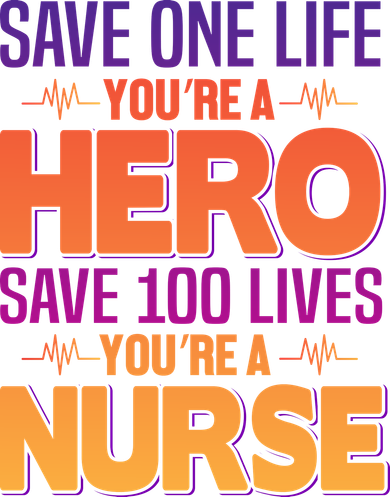 Save One Life You're A Hero Save 100 Lives You're A Nurse Toddler Hoodie