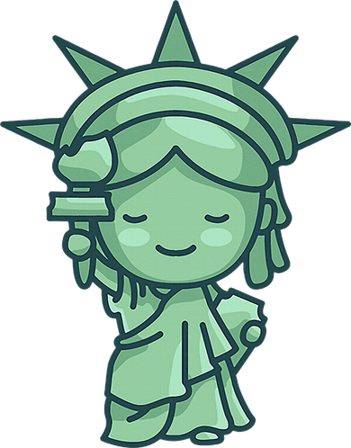Statue Of Liberty Cute Nyc New York City Manhattan Polo